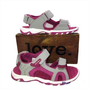 Eddie Bauer Madison Pink/Gray Sandals